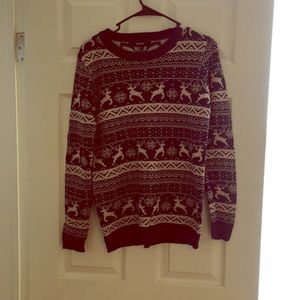 F21 Winter Pattern Sweater Small